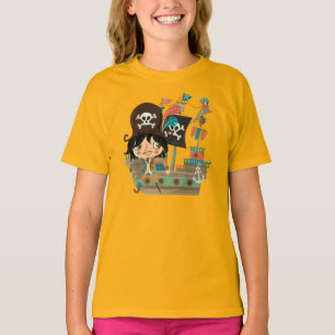 T-shirt Pirate et bateau de pirate