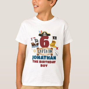 T-shirt Pirate garçon d'anniversaire