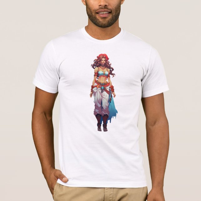 T-shirt Pirate Girl (Devant)