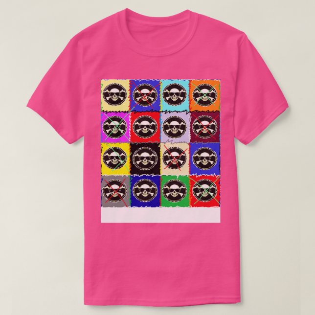 T-shirt Pirate gothique 7 par LowEndGraphic (Design devant)