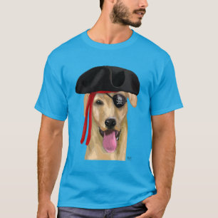 T-shirt Pirate jaune du Labrador 2