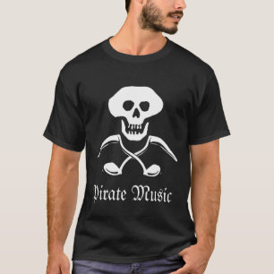 T-shirt Pirate Music,