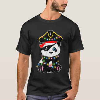 T-shirt Pirate Panda éclaire le pyjama pour N