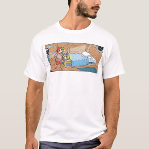 T-shirt Pirate & Perroquet ont des oreillers séparés pour