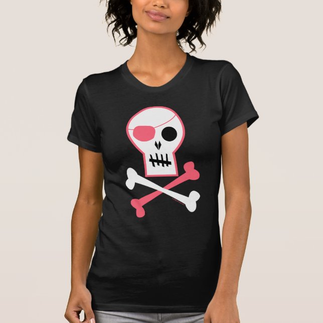 T-shirt Pirate rose (Devant)