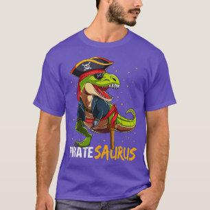 T-shirt Pirate Saurus Dinosaur T Rex Halloween Pour Les Ga