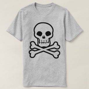 T - Shirt Pirate Skull und Crossbones