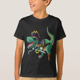 T-shirt Pirate T-Rex Cadeaux Garçons Filles Dinosaure Pira