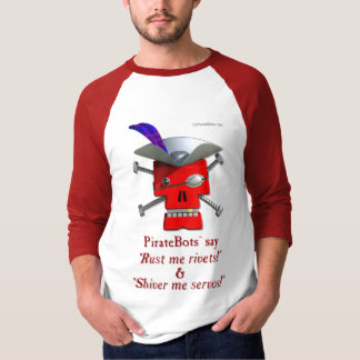 T-shirt PirateBots -- conception unique de chemise de
