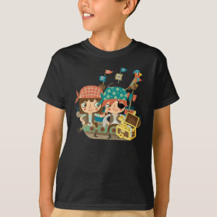 T-shirt Pirates avec le trésor