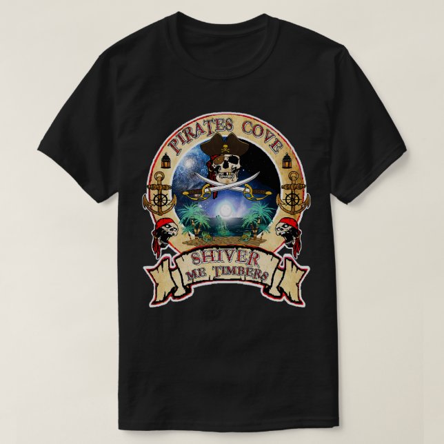 T-shirt Pirates Cove (Design devant)