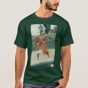 T-shirt Pirates d'antan, Capitaine Keitt par Howard Pyle