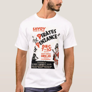 T-shirt Pirates de Penzance WPA 1938