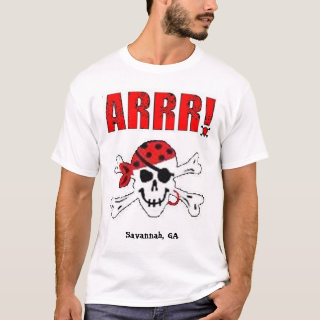 T-shirt Pirates pour la location III (Devant)
