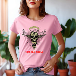 T-shirt Pirates Skull