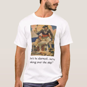 T-shirt Pirates succédant le bateau
