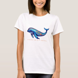 T-shirt Pisces Spirit Baleine animale Alebrije Female