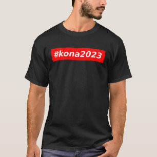 T-SHIRT PISCINE À VÉLO EXÉCUTION KONA 2023 MENS TRIATHLÈTE