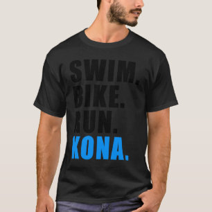 T-SHIRT PISCINE À VÉLO EXÉCUTION KONA 2023 MENS TRIATHLÈTE