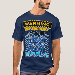 T-shirt Piscine Adulte Swim Ts Sport Cadeau Piscine Intéri