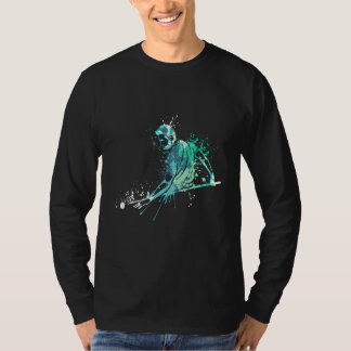 T-shirt Piscine cool joueur de billard de 8 balles