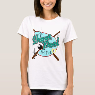 T-shirt Piscine de pousse, pas les gens !