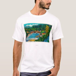 T-shirt Piscine gigantesque au solénoïde Duc Hot Springs