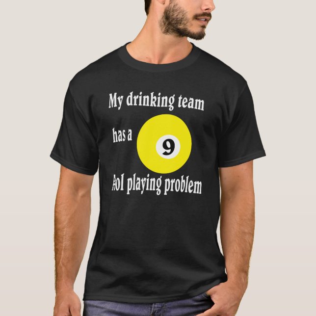 T-shirt Piscine jouant la chemise (Devant)