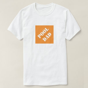 T-shirt Piscine Papa Drôle Papa Humorisore Fête des pères 