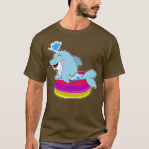 T-shirt Piscine pour enfants Dolphin