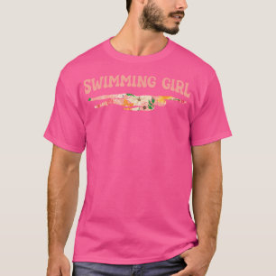 T-shirt Piscine Sportive Piscine Mer Piscine Gir