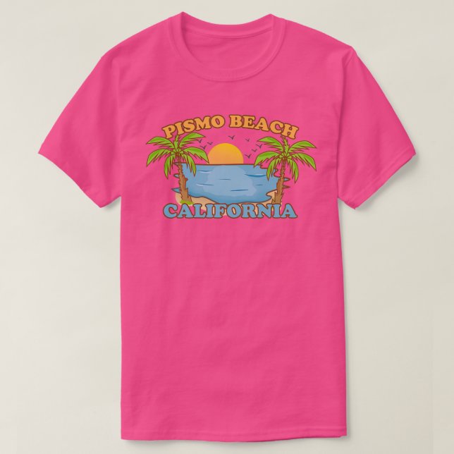 T-shirt Pismo Beach Californie (Design devant)