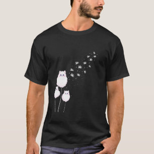 T-shirt Pissenlits de chats mignons - Amoureux de chats Pr
