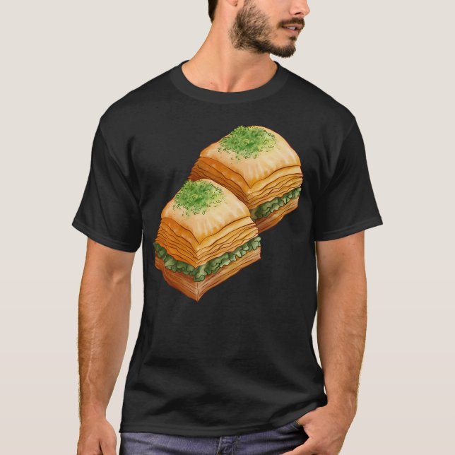 T-shirt Pistachio Baklava (Devant)