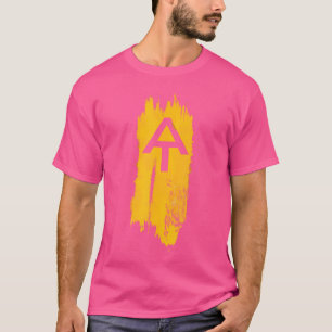 T-shirt Piste Appalachienne Blanche À Randonnée Minimalist