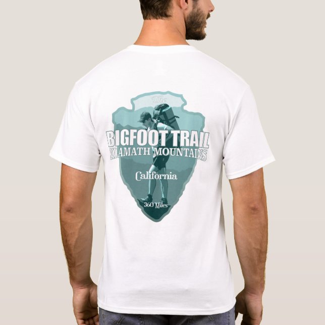 T-shirt Piste Bigfoot (flèche T) (Dos)