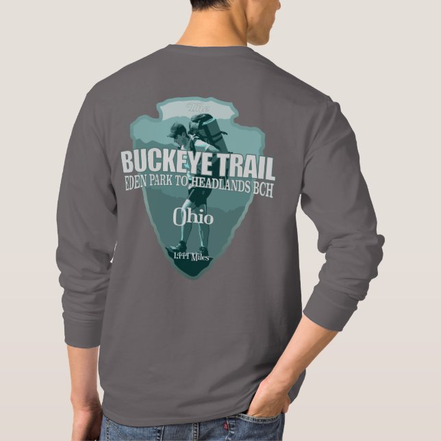 T-shirt Piste Buckeye (flèche T) (Dos)