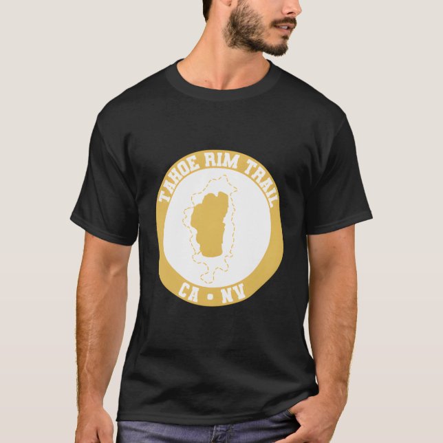 T-shirt Piste Ca Nv Tahoe Rim (Devant)