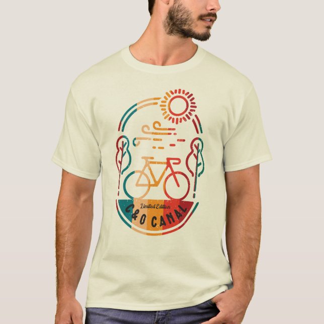 T-shirt Piste cyclable C et O. (Devant)