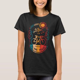 T-shirt Piste cyclable Retro Flume Trail