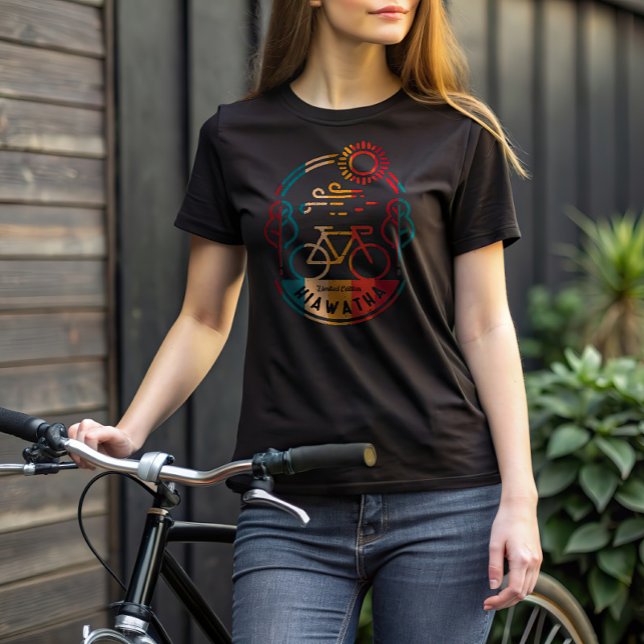 T-shirt Piste cyclable Retro Hiawatha (Créateur téléchargé)