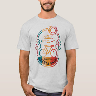 T-shirt Piste cyclable Retro Xenia Ohio