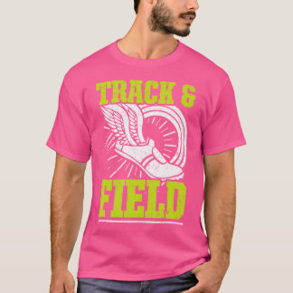 T-shirt Piste d'Athlétisme Équipe de Piste Femmes Hommes