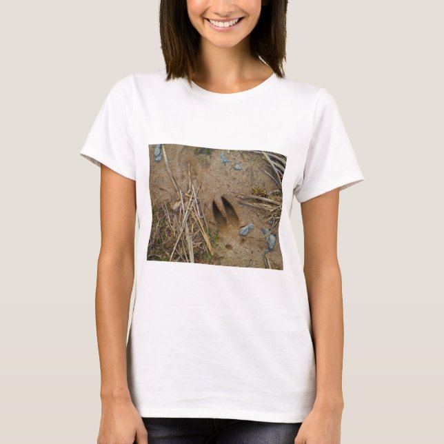 T-shirt piste de cerfs (Devant)