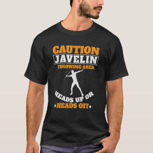 T-shirt Piste De Javelin De Champ Et Piste De Javelin