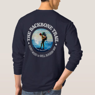 T-shirt Piste de la colonne vertébrale (C)