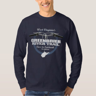 T-shirt Piste de la rivière Greenbrier (H2)