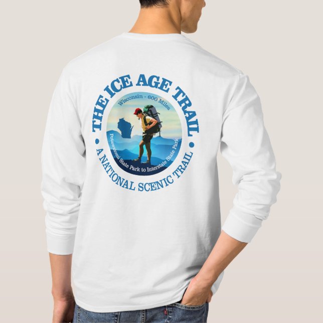 T-shirt Piste de l'âge glaciaire (C) (Dos)