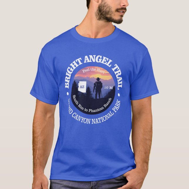 T-shirt Piste de l'angle lumineux (rd2) (Devant)