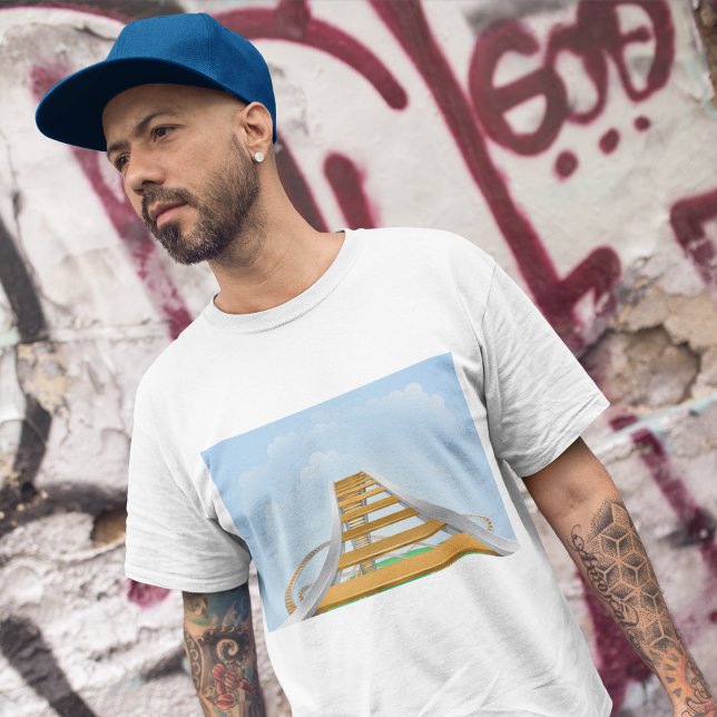 T-shirt Piste de rouleaux (Créateur téléchargé)